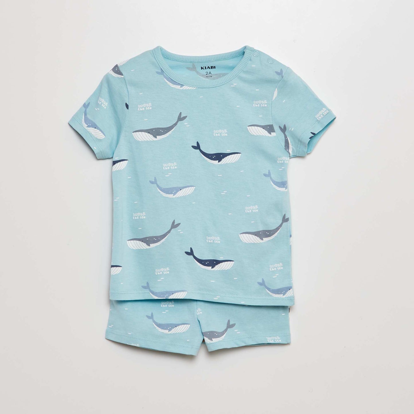 T-shirt + shorts pyjama set - 2-piece set BLUE