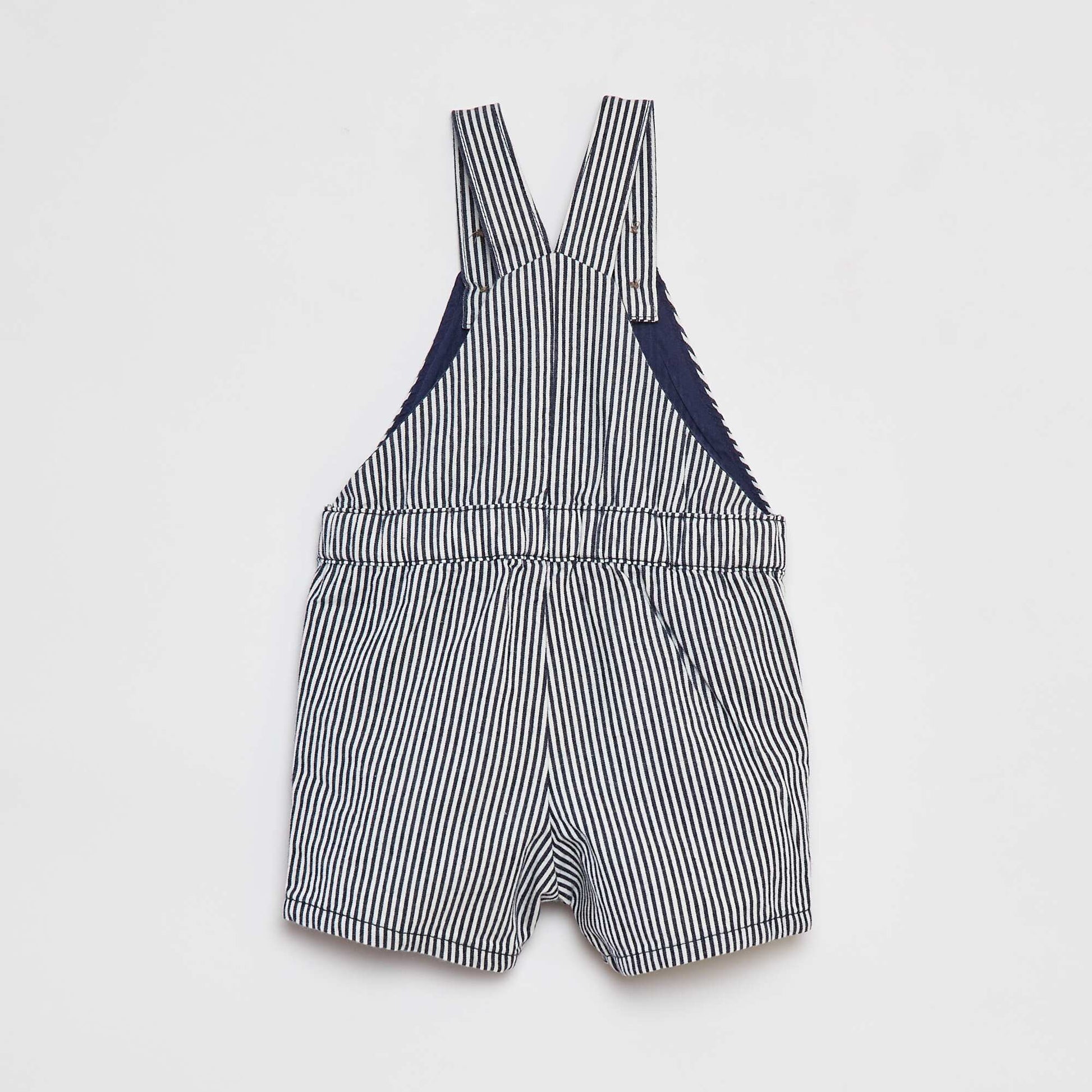 Polo shirt + dungarees set - 2-piece set WHITE
