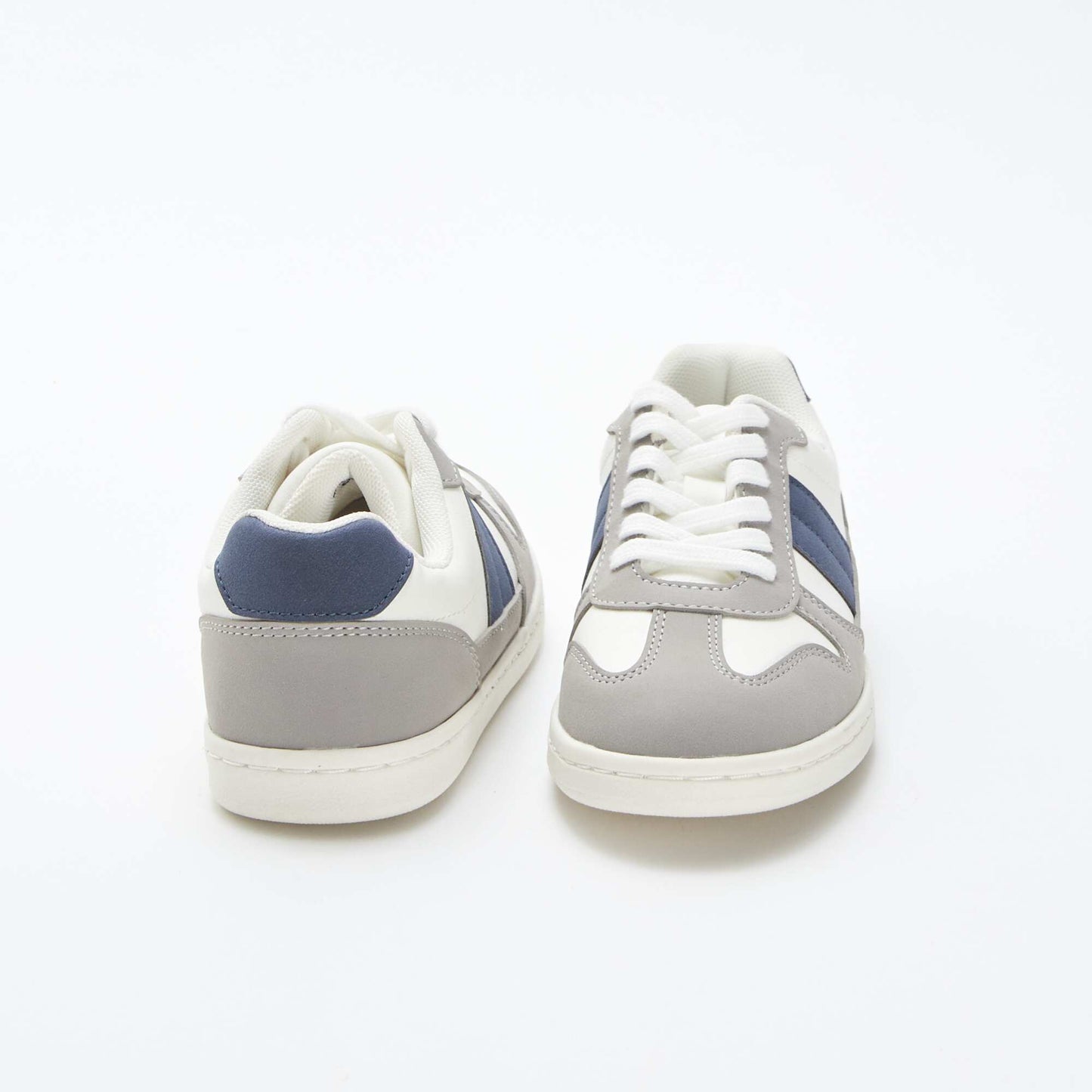 Low-top lace-up trainers BLUE