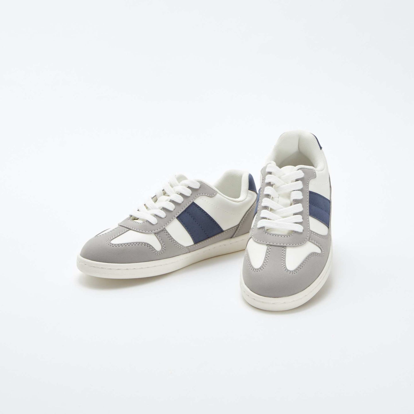 Low-top lace-up trainers BLUE