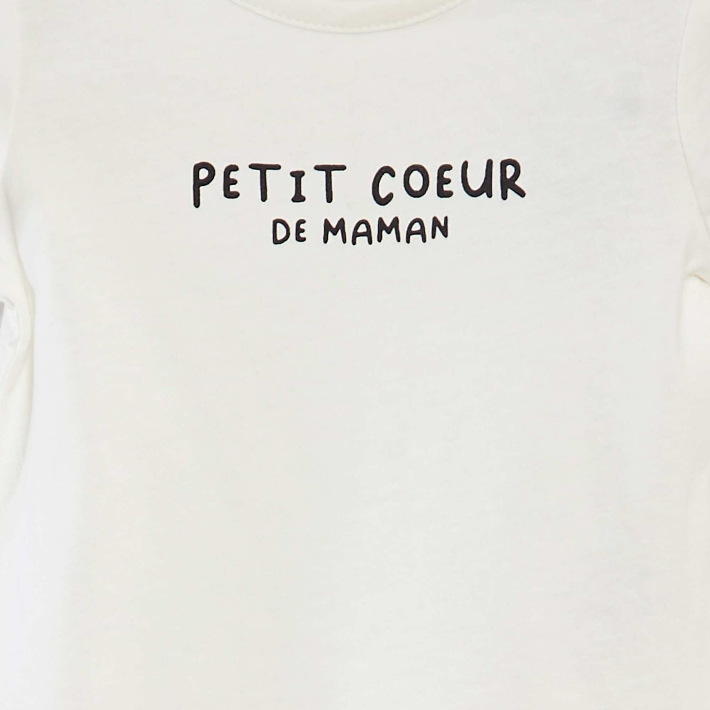 Slogan T-shirt WHITE