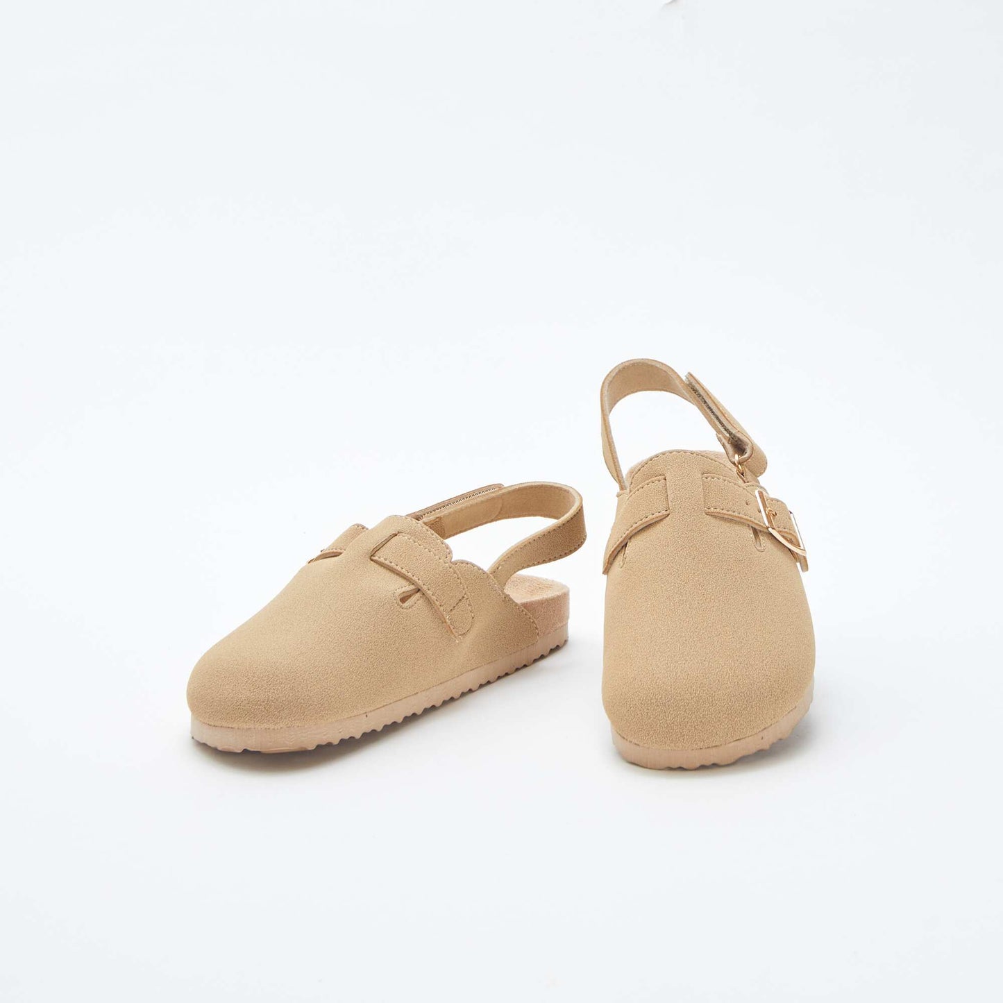 Clog-style mules BEIGE