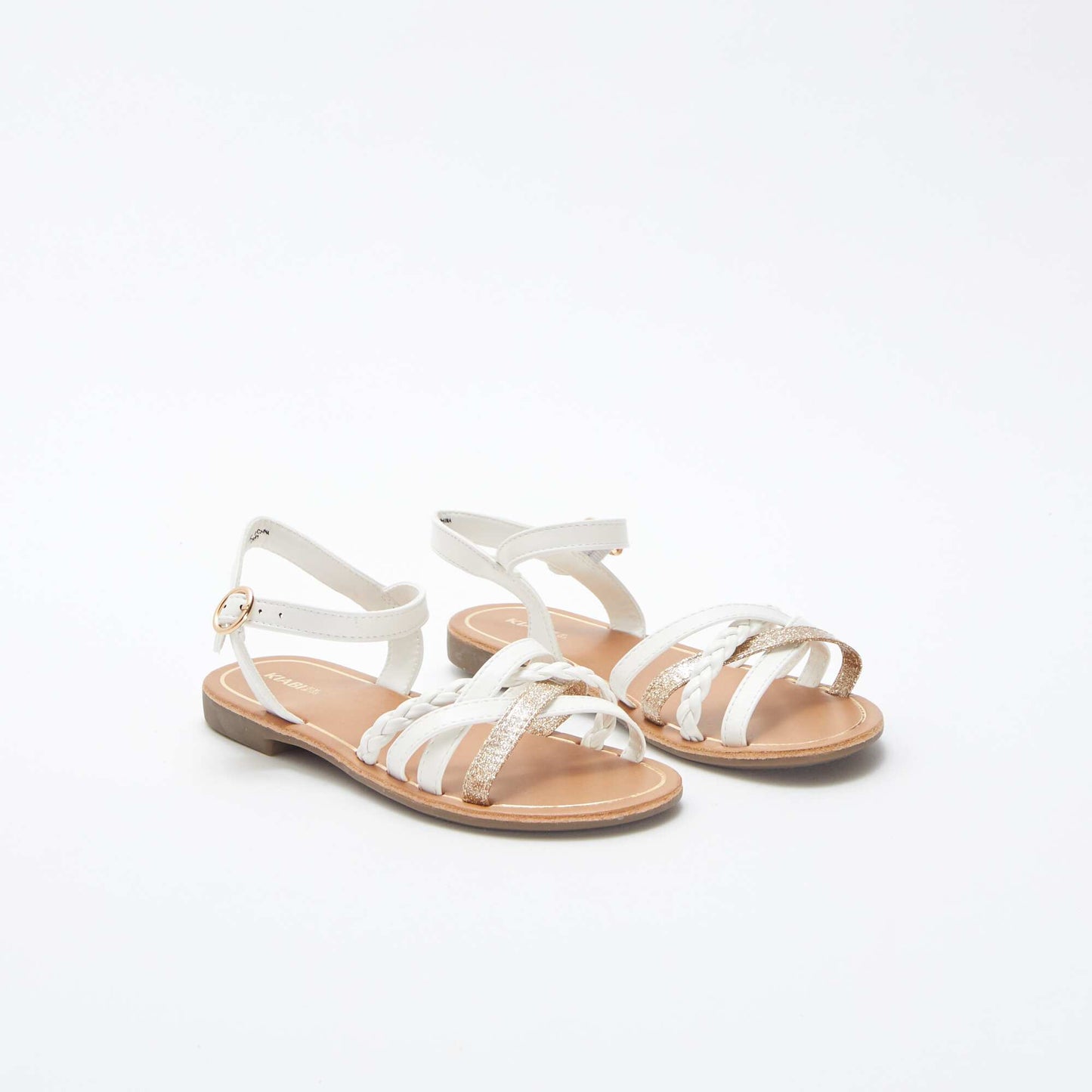 Strappy sandals WHITE