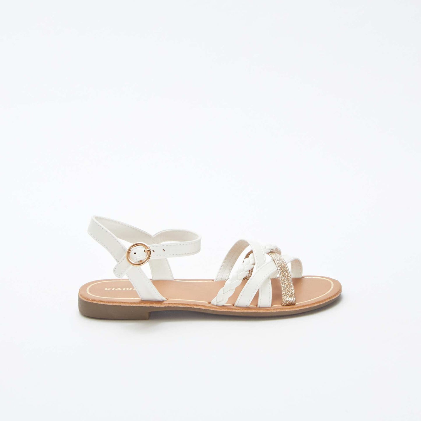 Strappy sandals WHITE