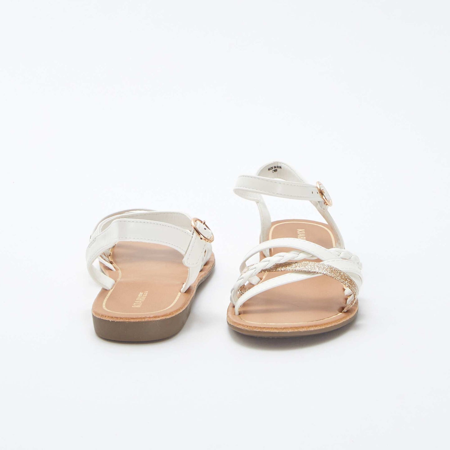 Strappy sandals WHITE