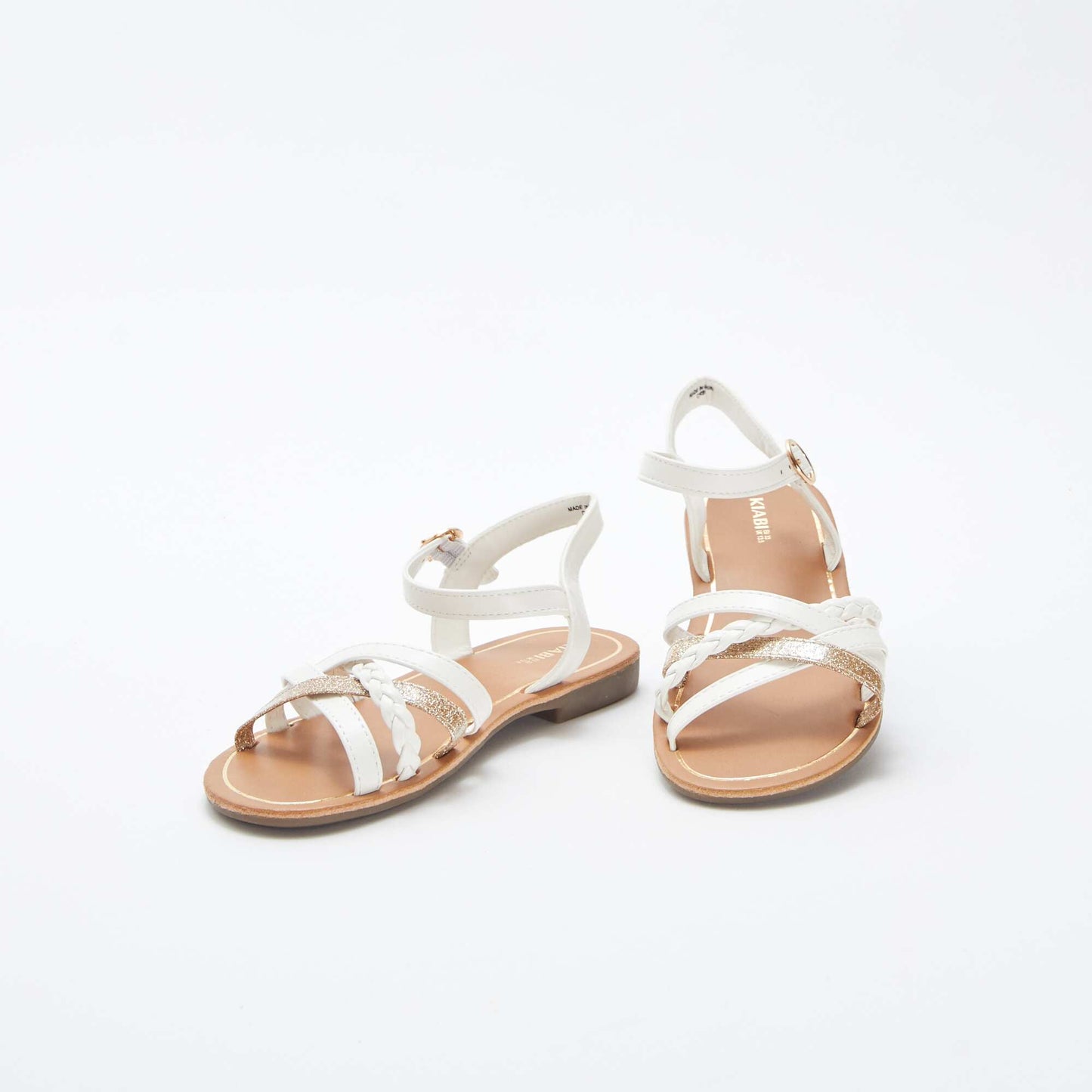 Strappy sandals WHITE