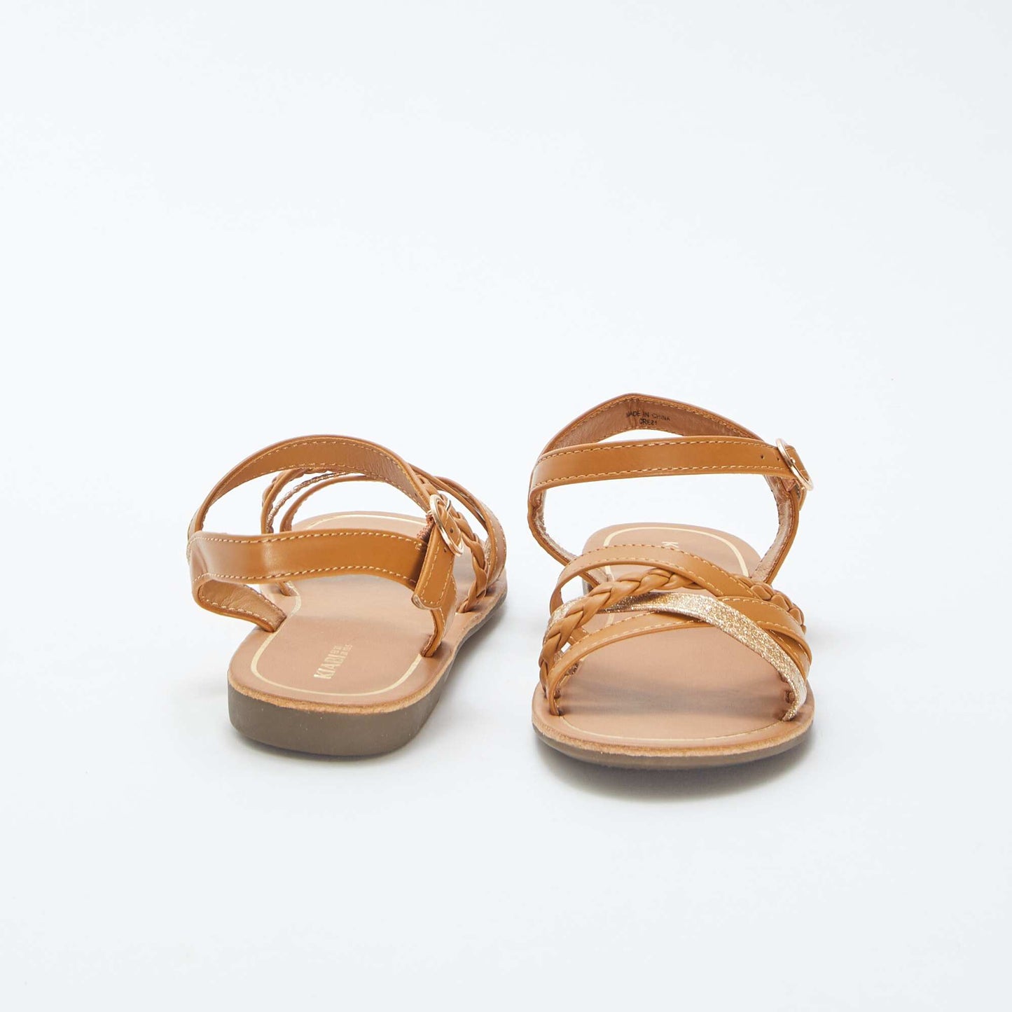 Strappy sandals YELLOW