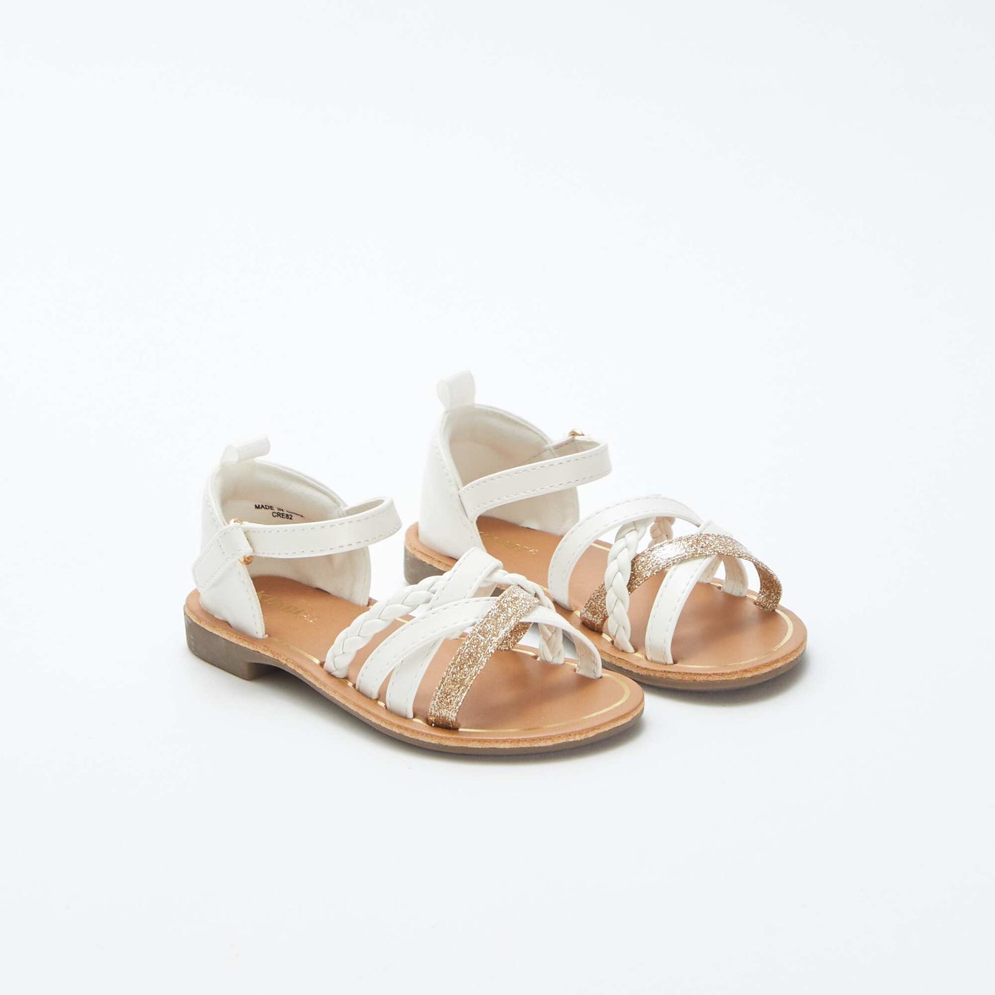 Strappy sandals WHITE