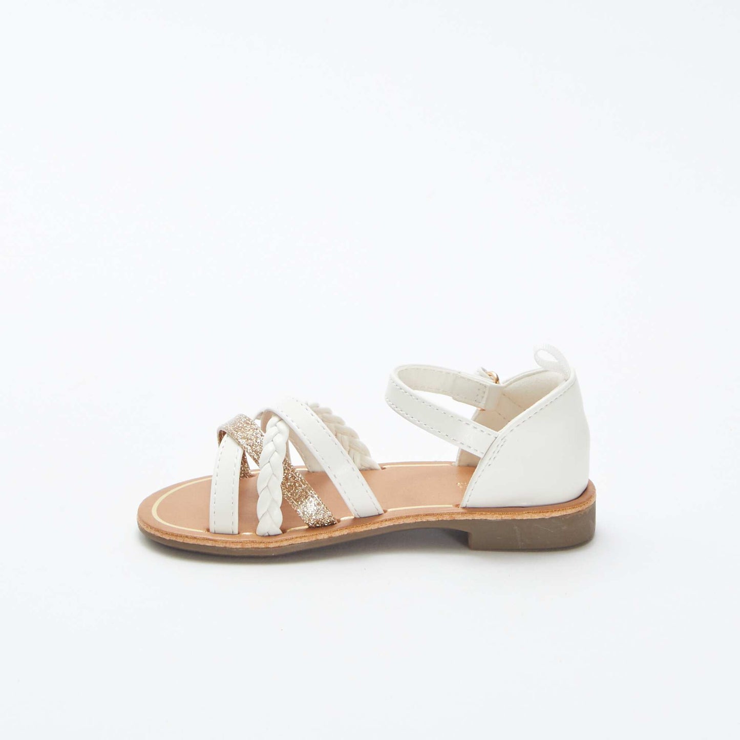 Strappy sandals WHITE