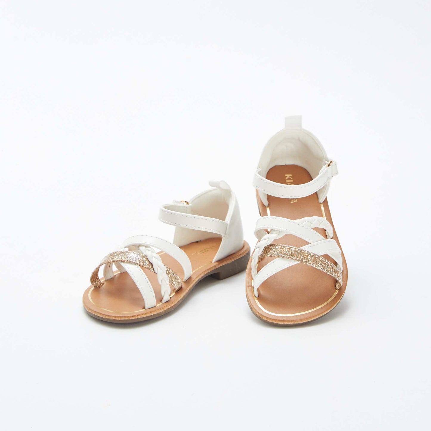 Strappy sandals WHITE