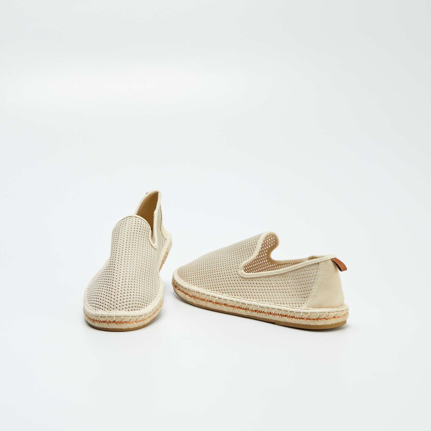 Mesh espadrilles BEIGE