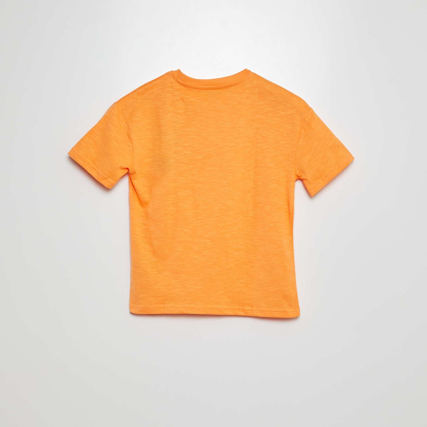 Plain T-shirt with pocket ORANGE