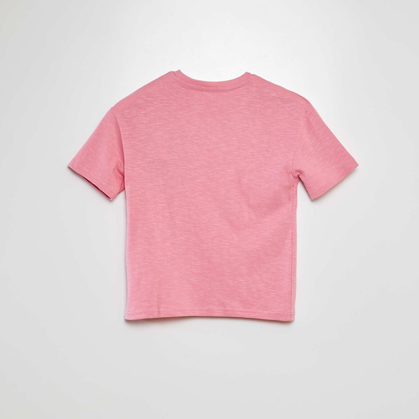 Plain T-shirt with pocket PINK