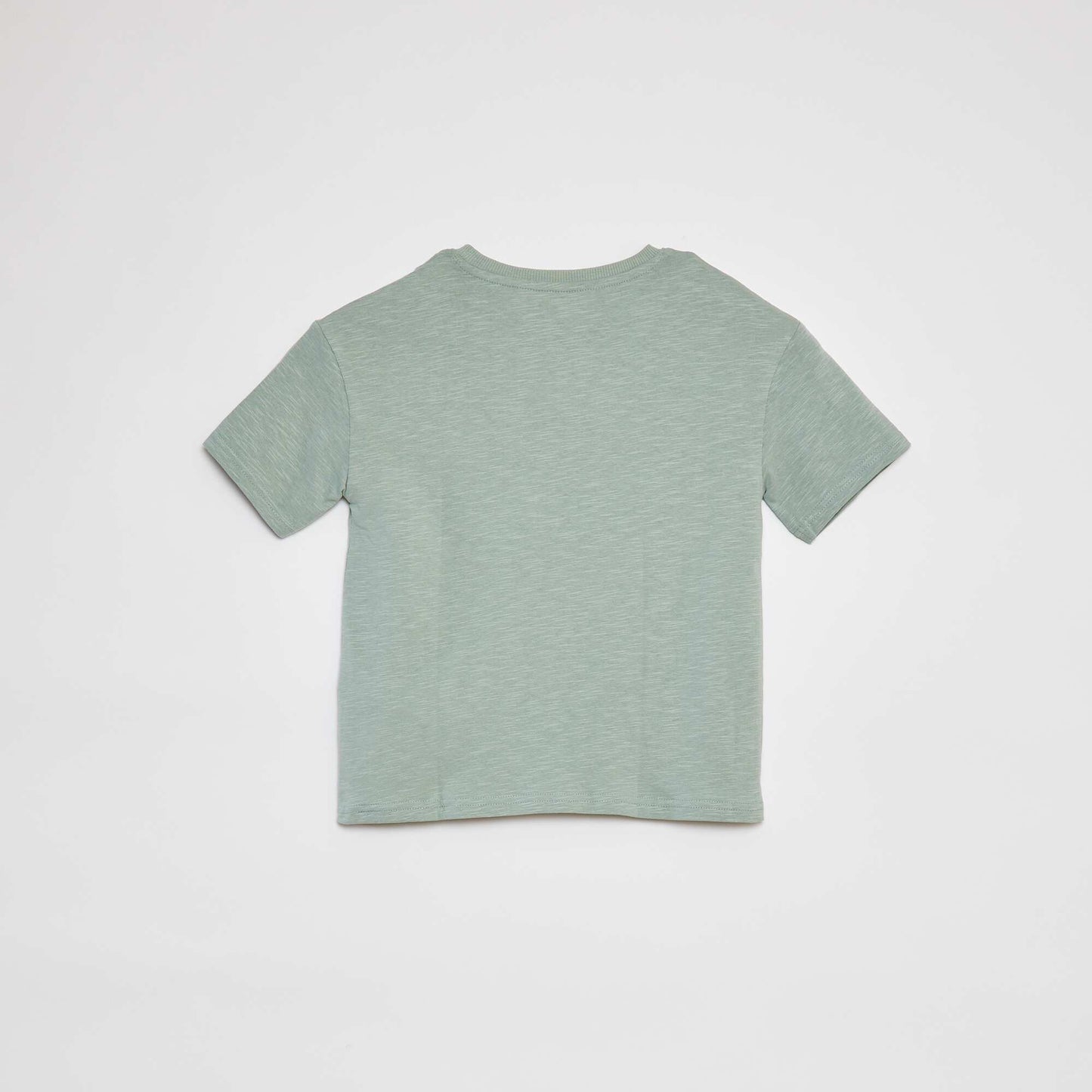 Plain T-shirt with pocket GREEN