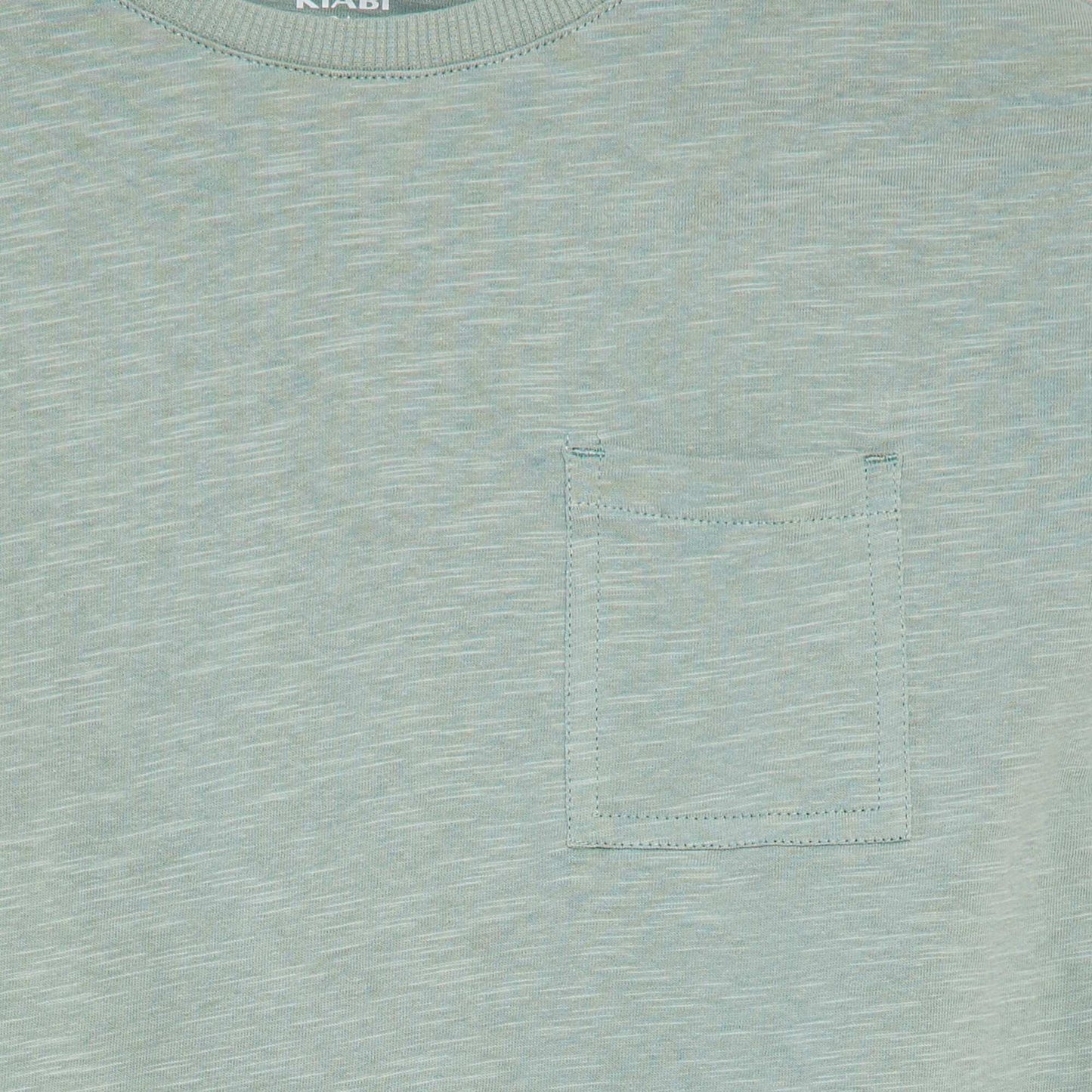 Plain T-shirt with pocket GREEN