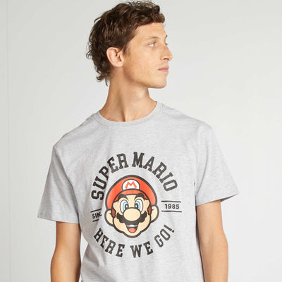 'Super Mario' short pyjamas - 2-piece set BLACK