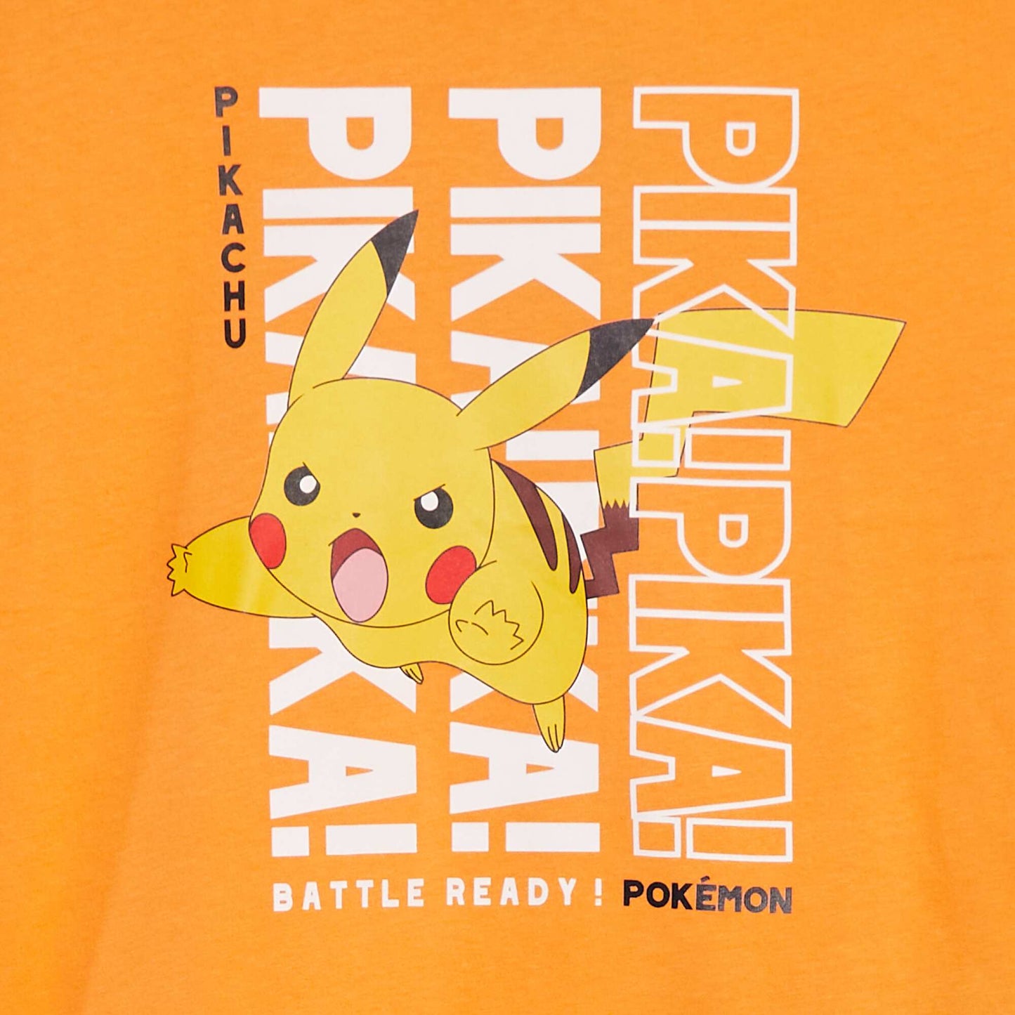 Pokémon Pikachu T-shirt ORANGE