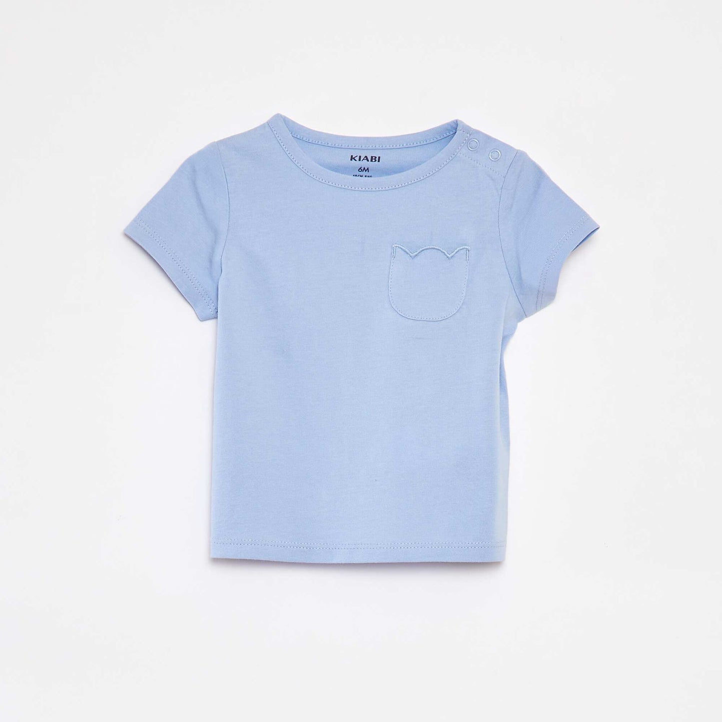 Pack of 2 plain T-shirts PINK
