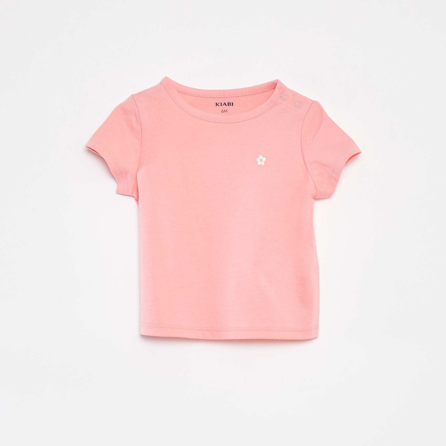 Pack of 2 plain T-shirts PINK