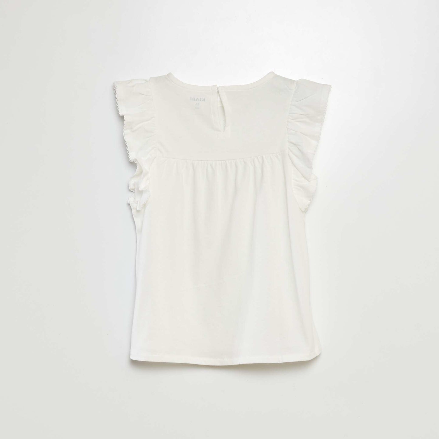 Broderie anglaise T-shirt WHITE