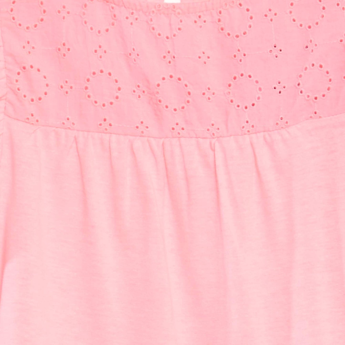 Broderie anglaise T-shirt PINK