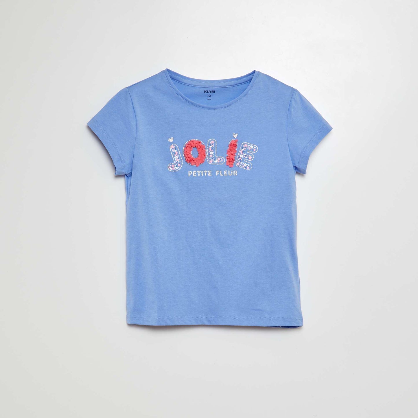 T-shirt with decorative print BLUE