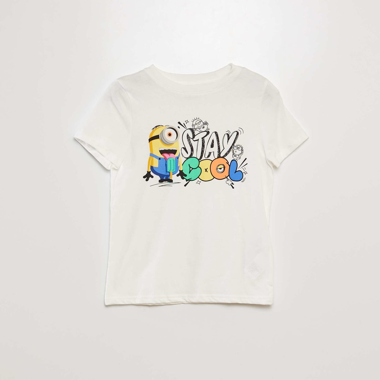 'Minions' print T-shirt WHITE