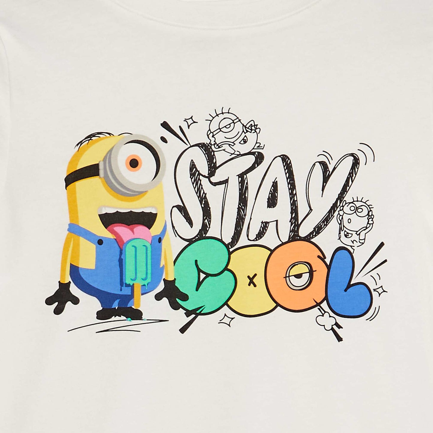 'Minions' print T-shirt WHITE