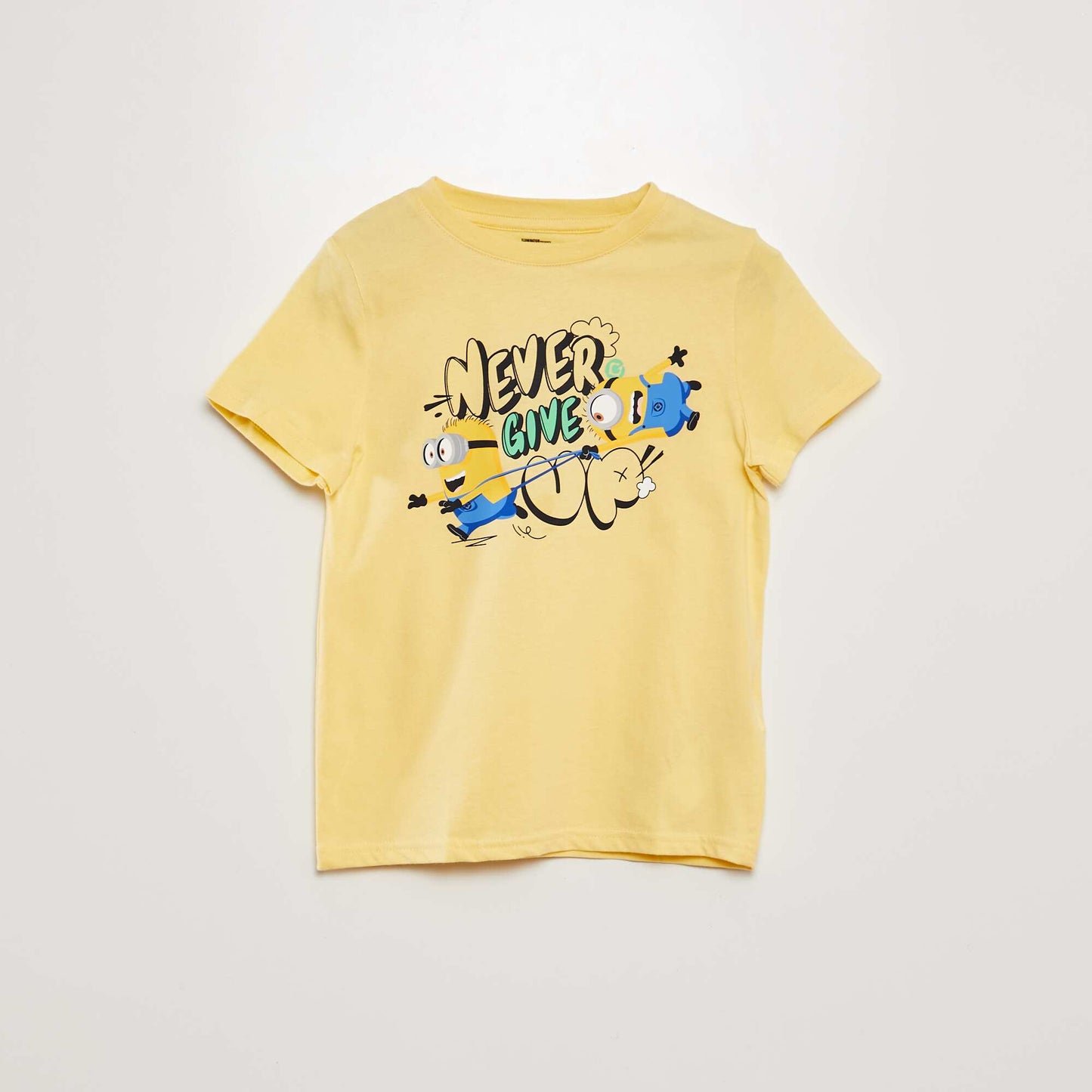 'Minions' print T-shirt YELLOW