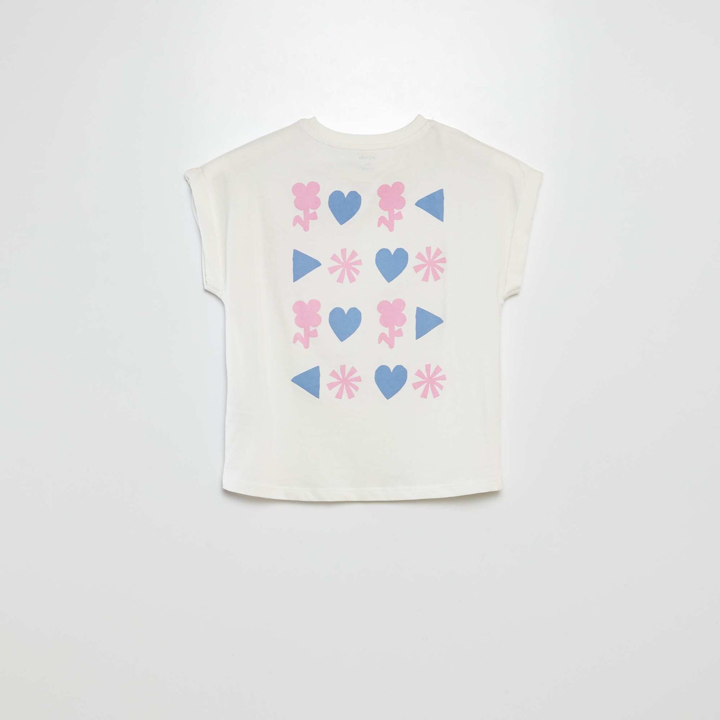 Short-sleeved printed T-shirt - Grafik Edition WHITE