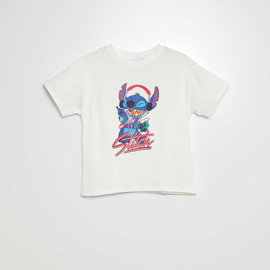 Short-sleeved 'Disney' T-shirt WHITE