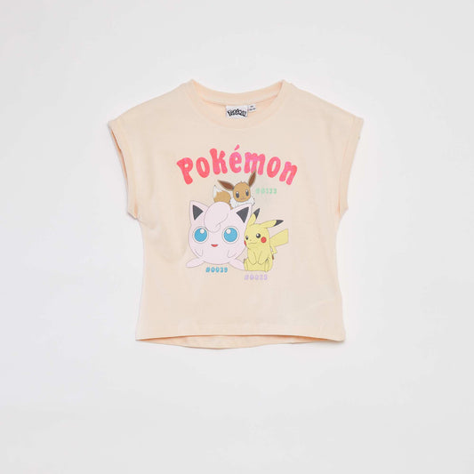 Short-sleeved 'Pokémon' T-shirt ORANGE