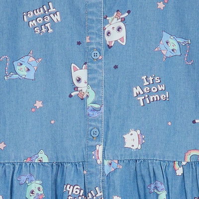 'Gabby's Dollhouse' short dress BLUE