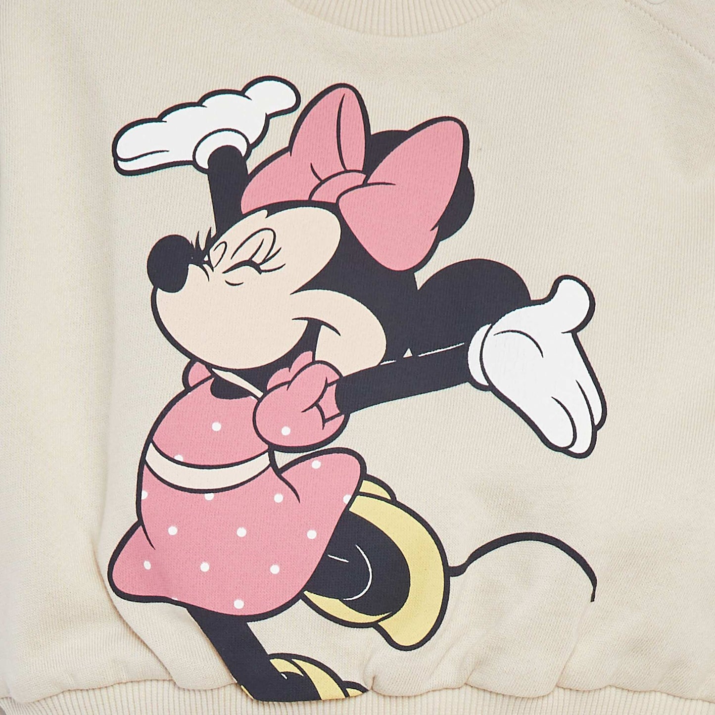 Disney Marie sweatshirt with ruffles on the sleeves WHITE