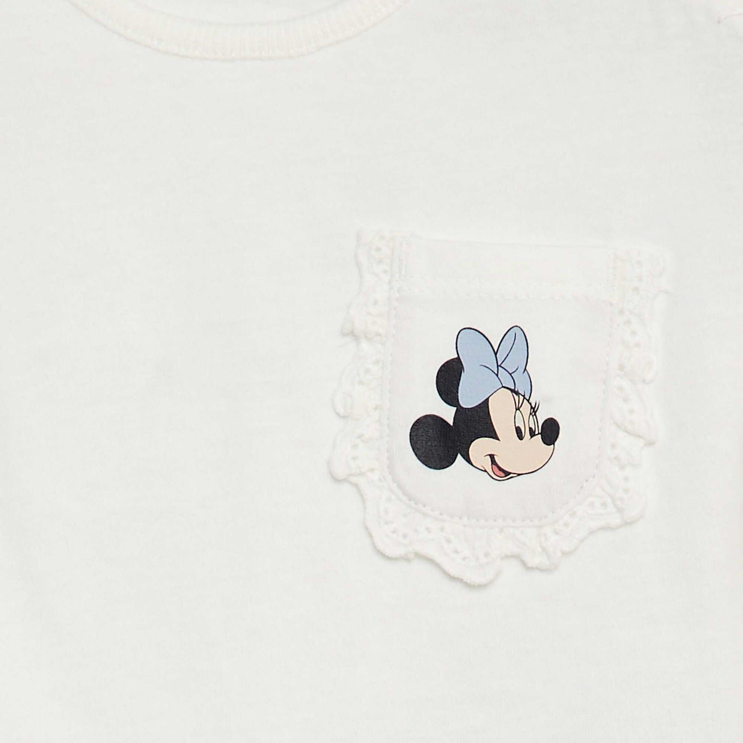 Minnie Mouse print T-shirt WHITE