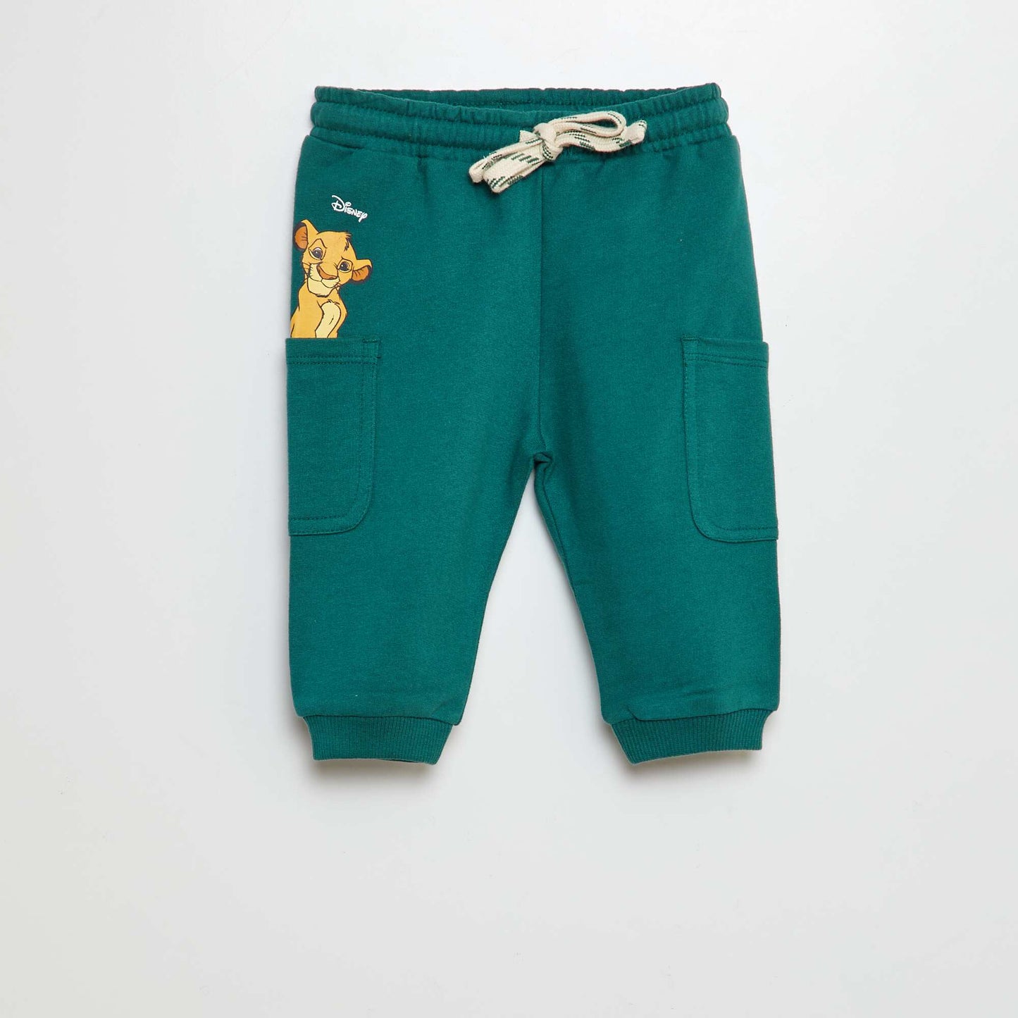 'Disney' French terry joggers GREEN