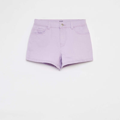 Denim shorts PURPLE