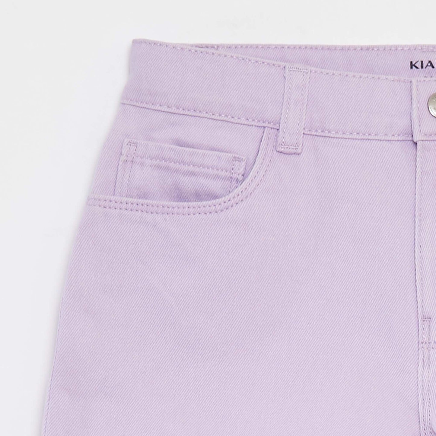 Denim shorts PURPLE