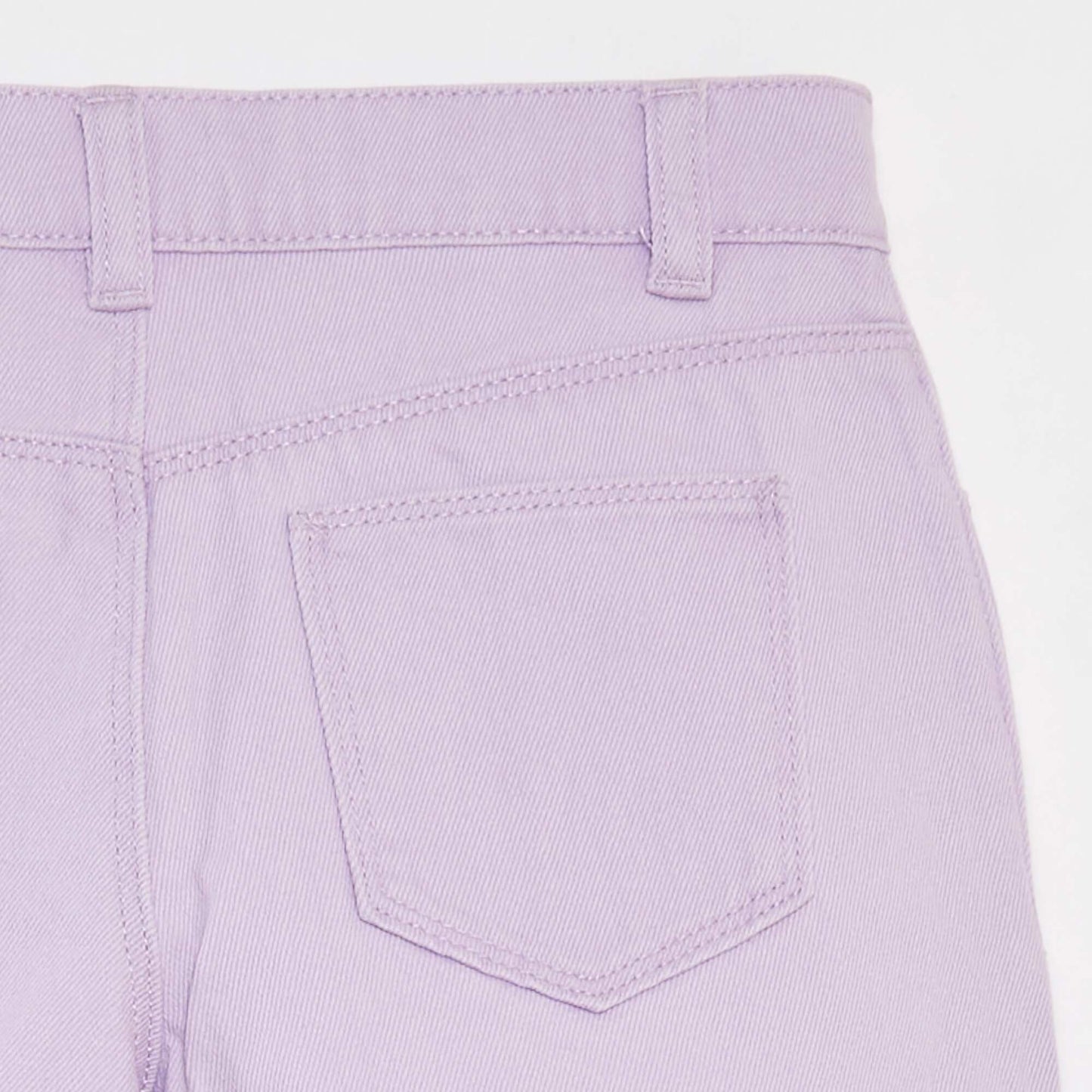 Denim shorts PURPLE