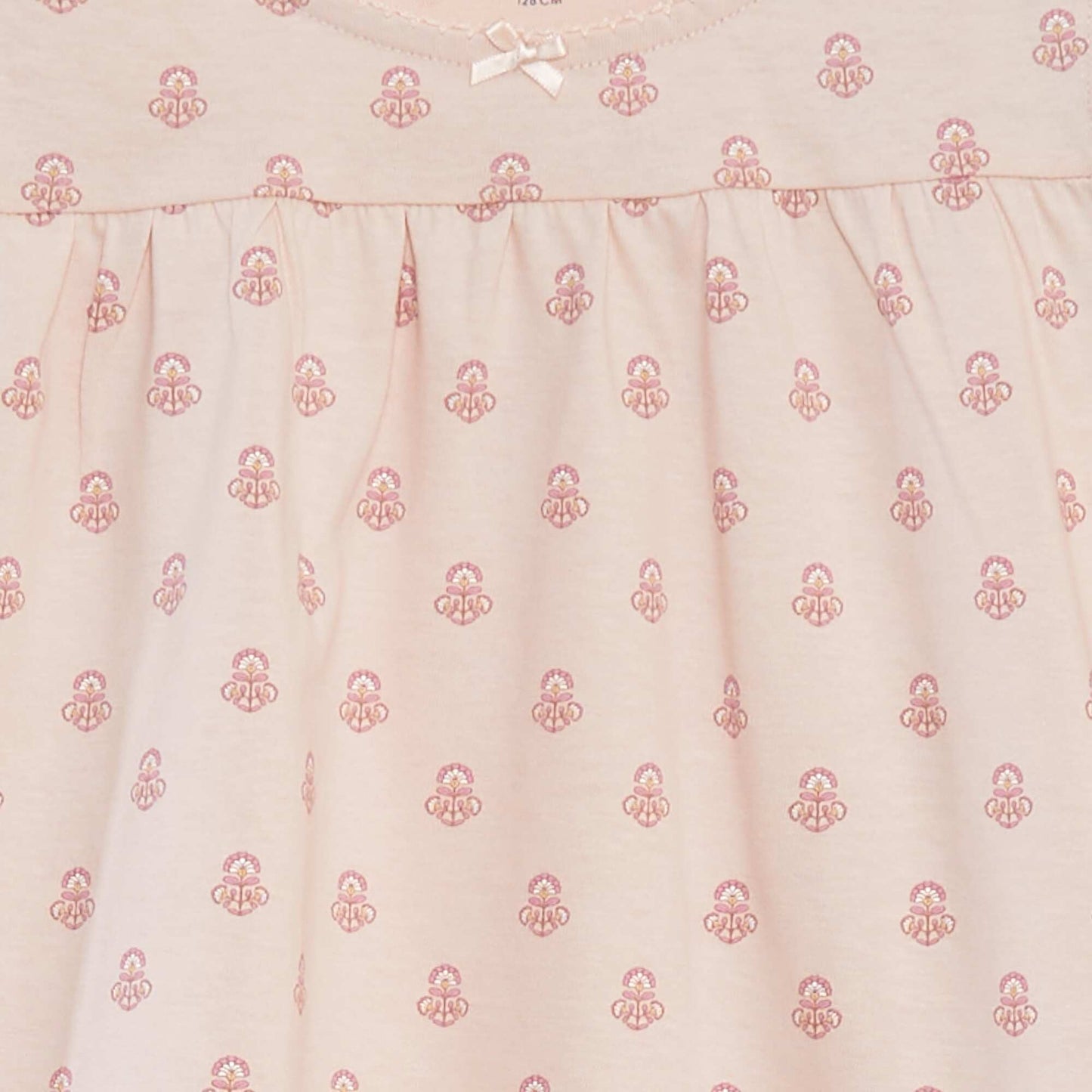 Ruffled T-shirt + shorts pyjama set - 2-piece set PINK