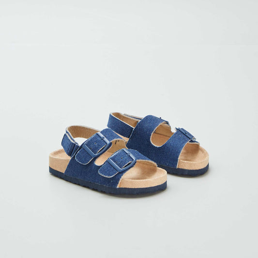 Suedette mules BLUE