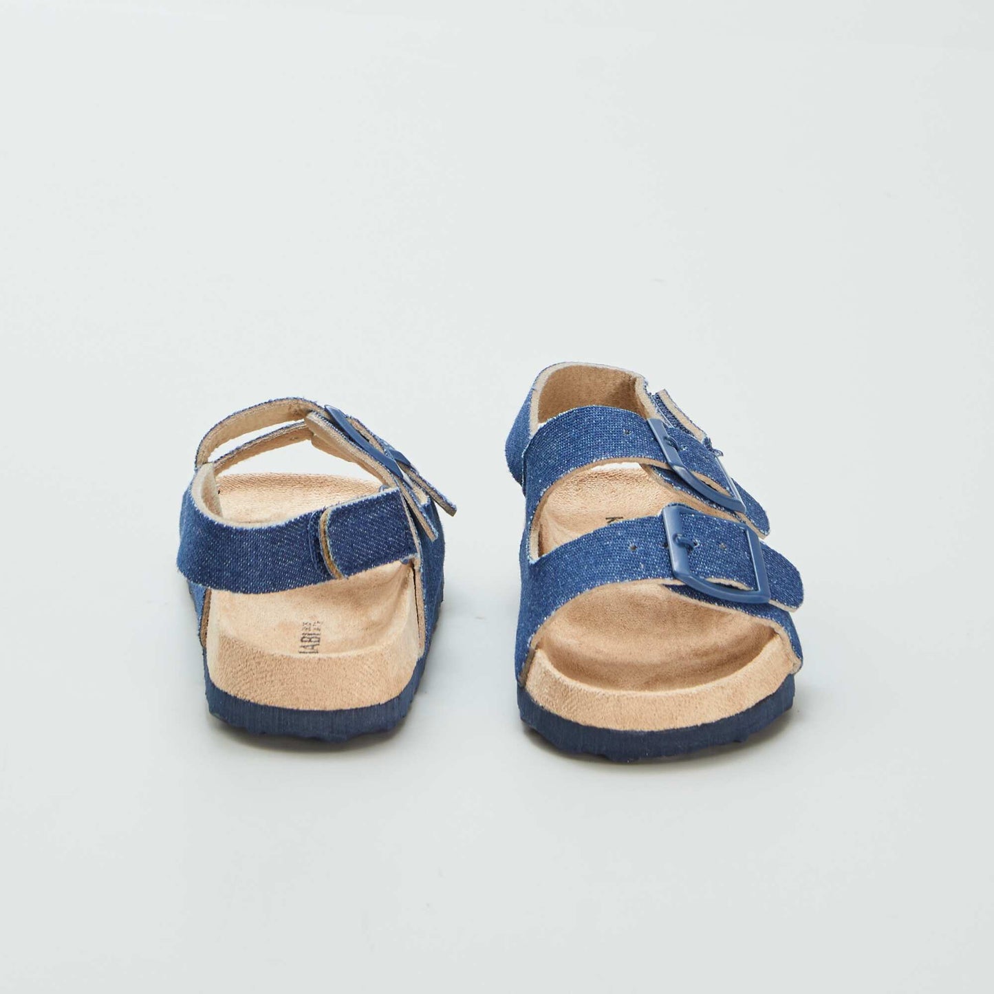 Suedette mules BLUE