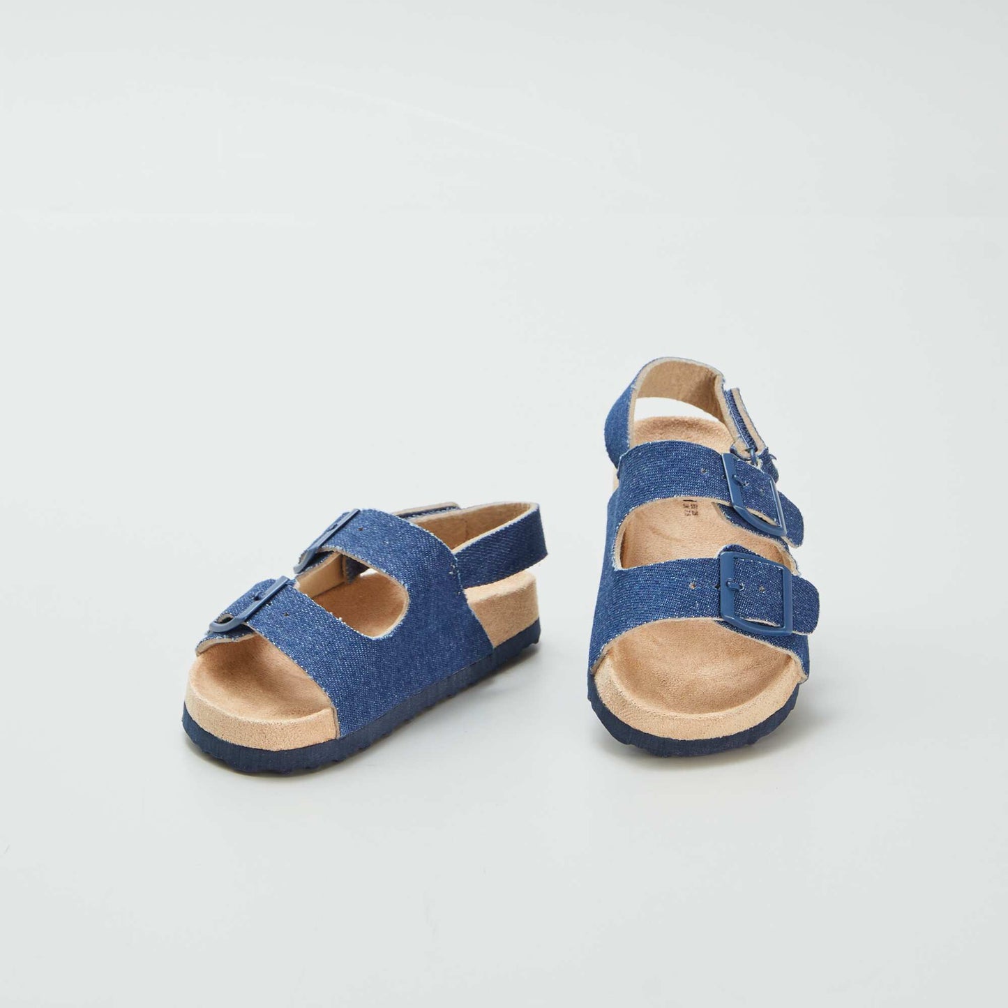 Suedette mules BLUE