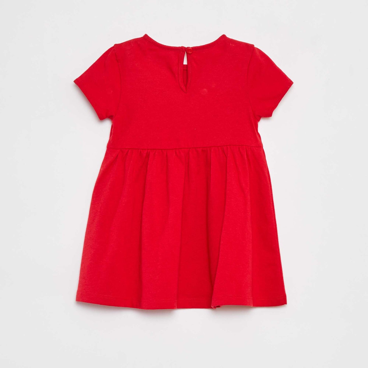 Set of 2 short-sleeved dresses RED