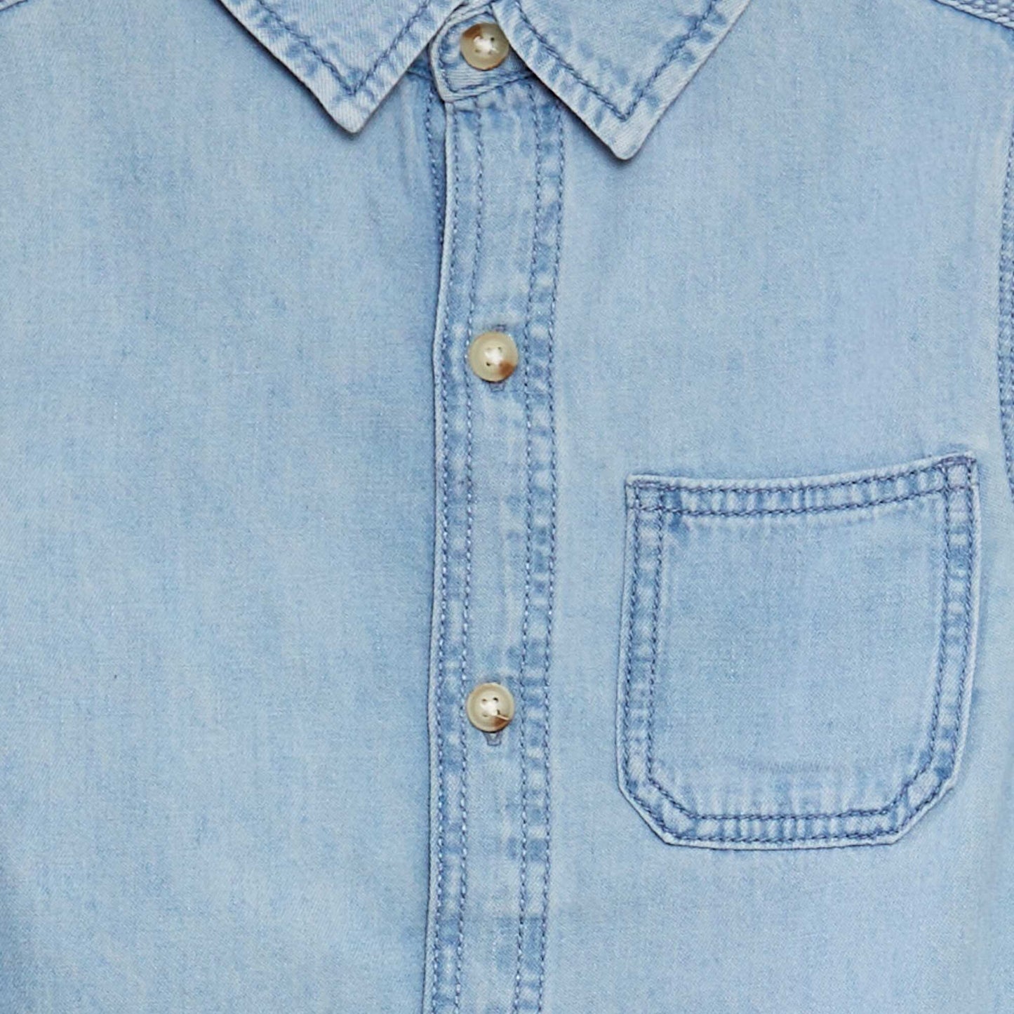 Denim shirt BLUE