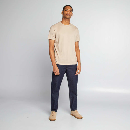 Slim-fit 5-pocket tapered jeans BLUE