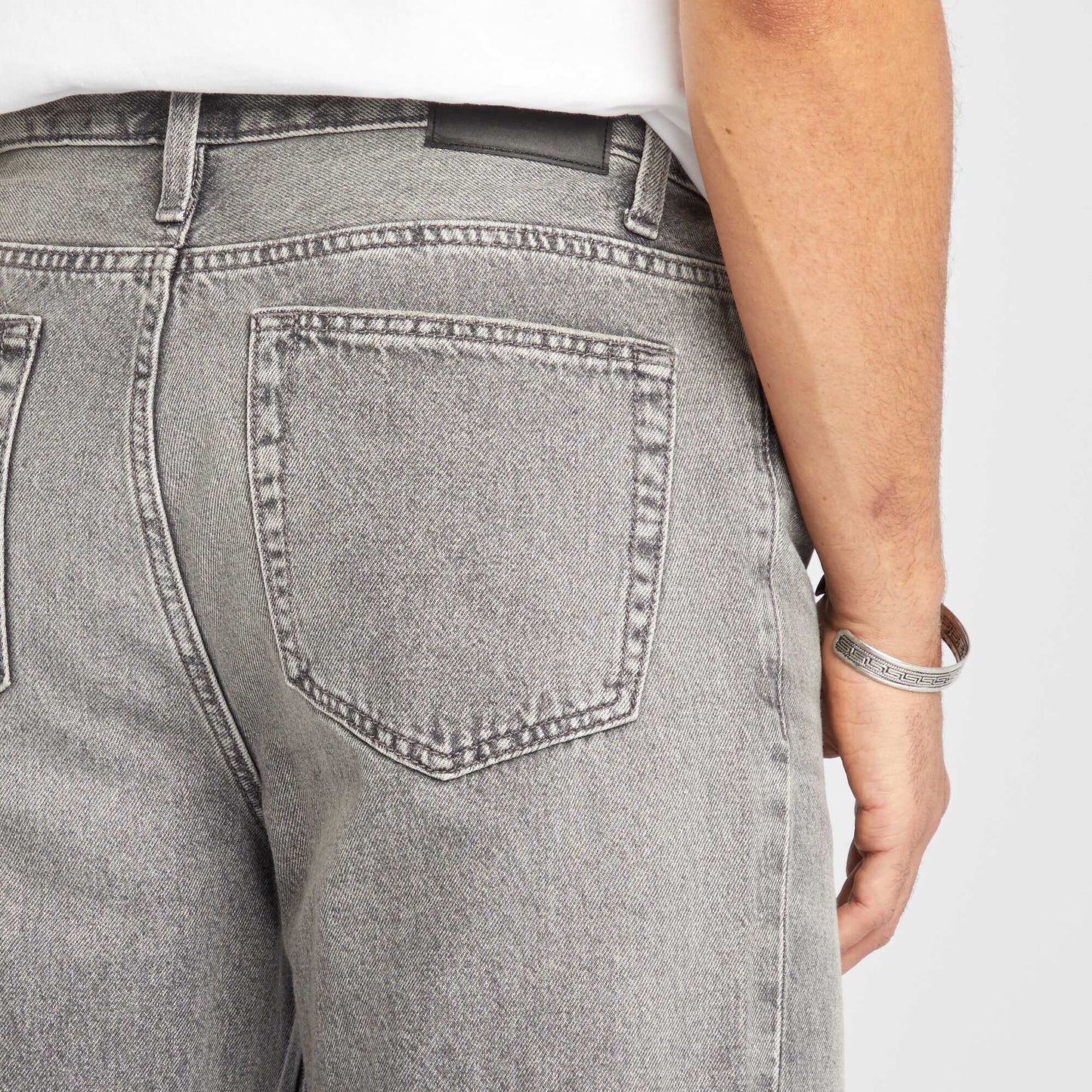 5-pocket regular-fit jeans GREY