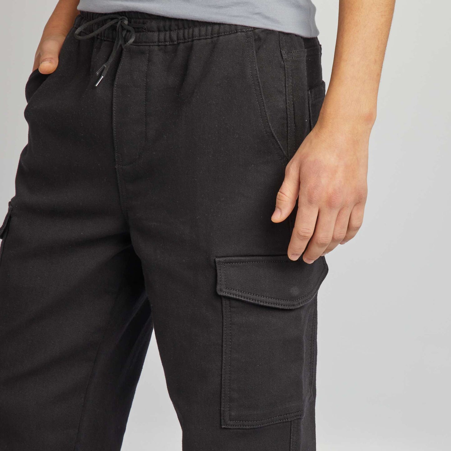 Multi-pocket joggers GREY