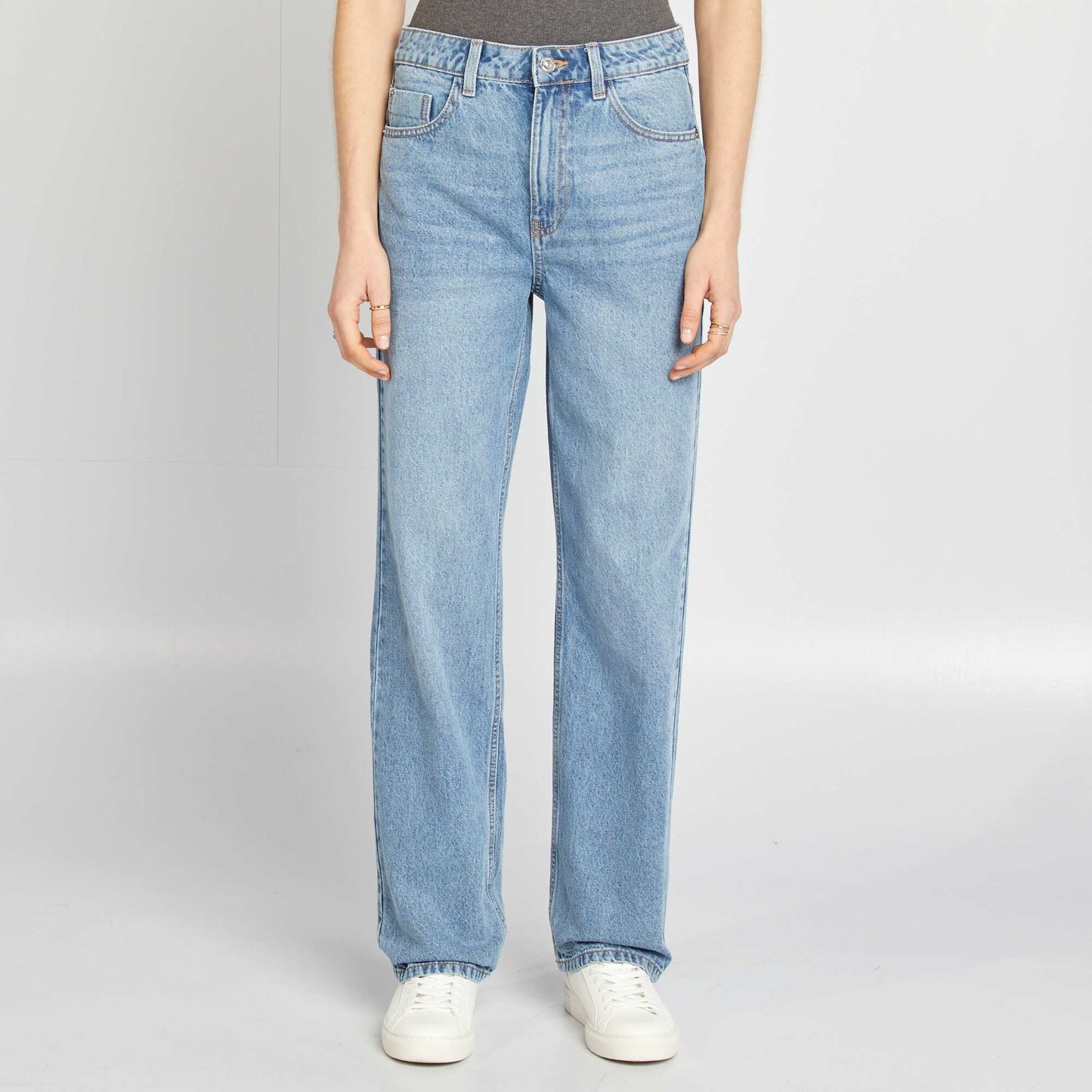 Regular-fit/straight-leg jeans BLUE