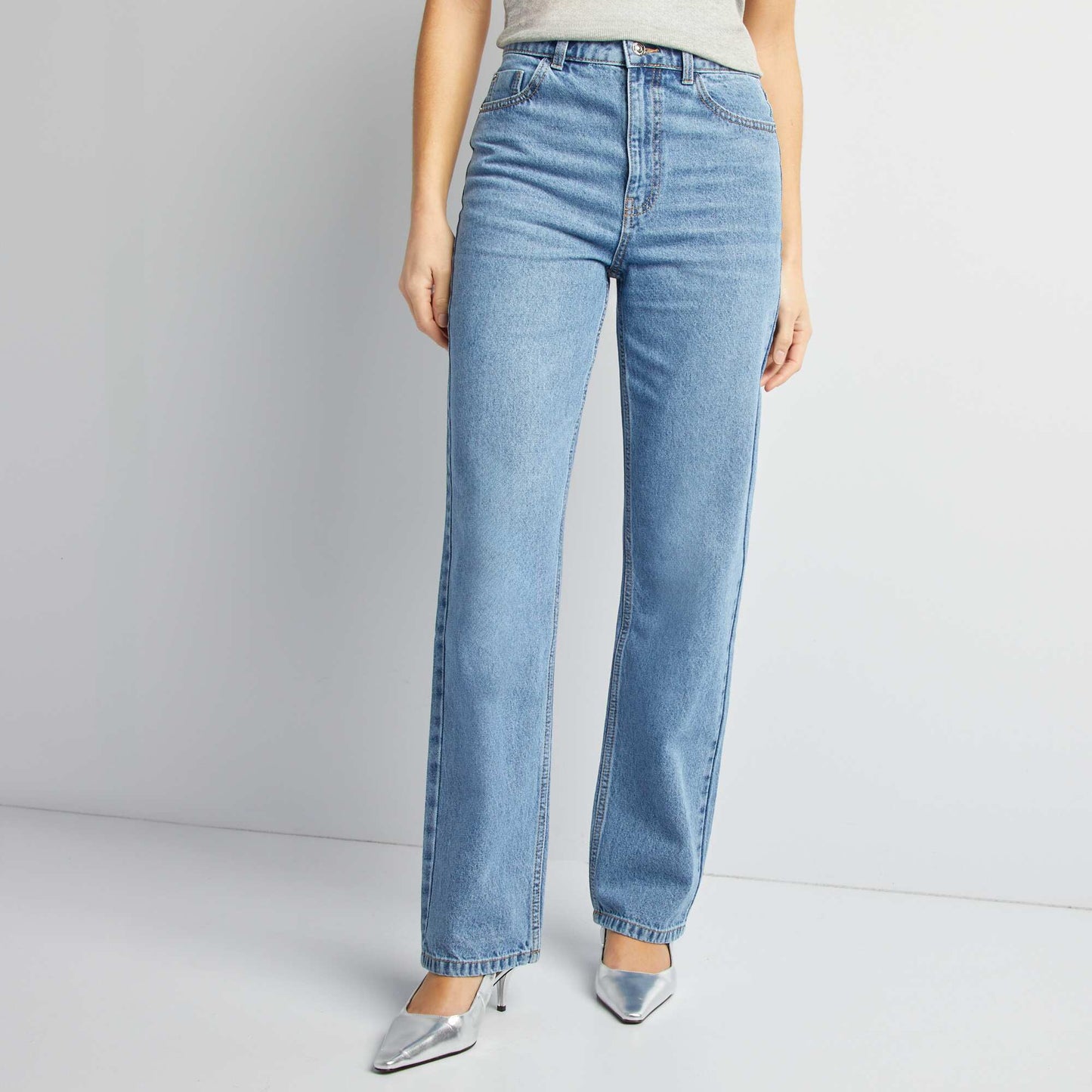 Regular-fit/straight-leg jeans BLUE